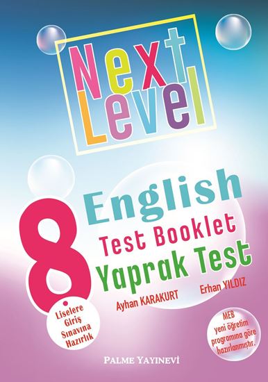 8. Sınıf Next Level English Test Booklet Yaprak Test kapak görseli